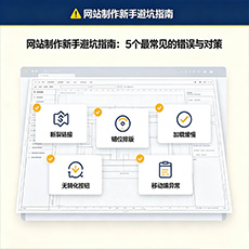 来宾建站-网站制作新手避坑指南：5个最常见的错误与对策