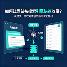 来宾建站-如何让网站被搜索引擎快速收录？