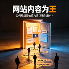来宾建站-网站内容为王：如何规划高价值内容以吸引用户？