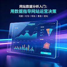 来宾建站-网站数据分析入门：用数据指导网站运营决策