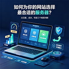 来宾建站-如何为你的网站选择最合适的服务器？
